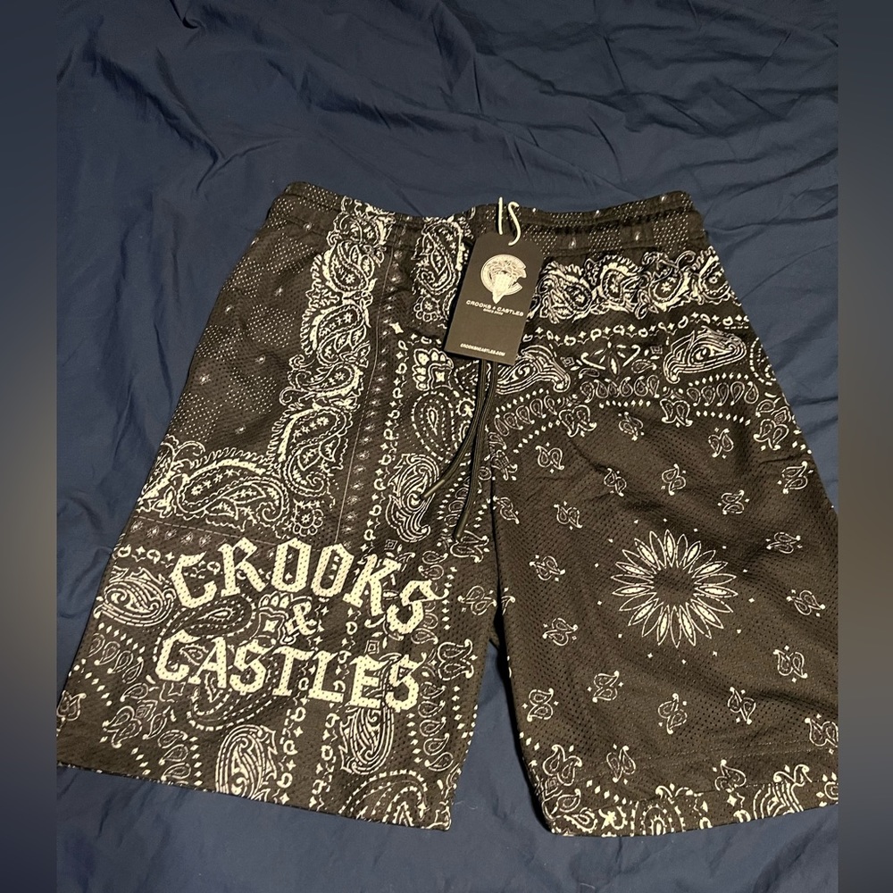 Crooks and castles shorts